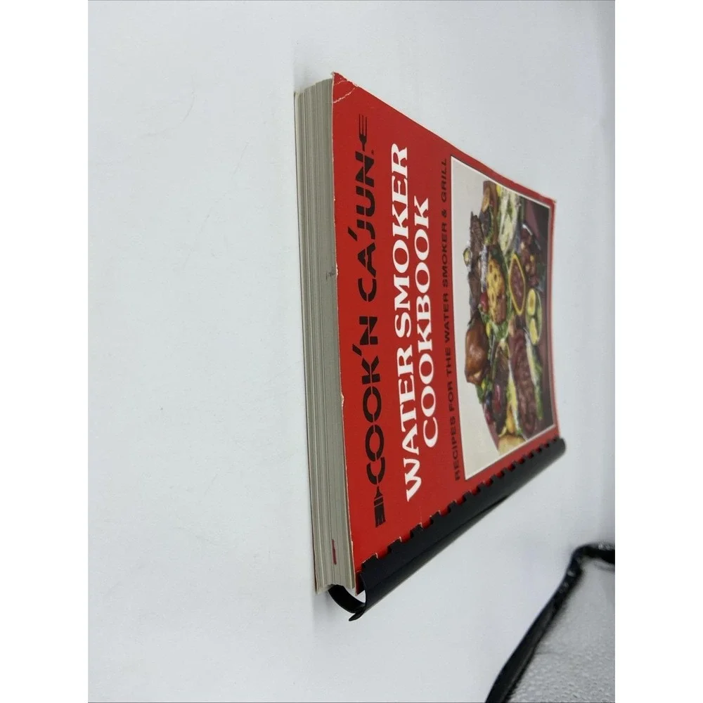 Cook'n Ca'jun Water Smoker Cookbook‎ Recipes for Grill 1984 Sondra Hester Spiral